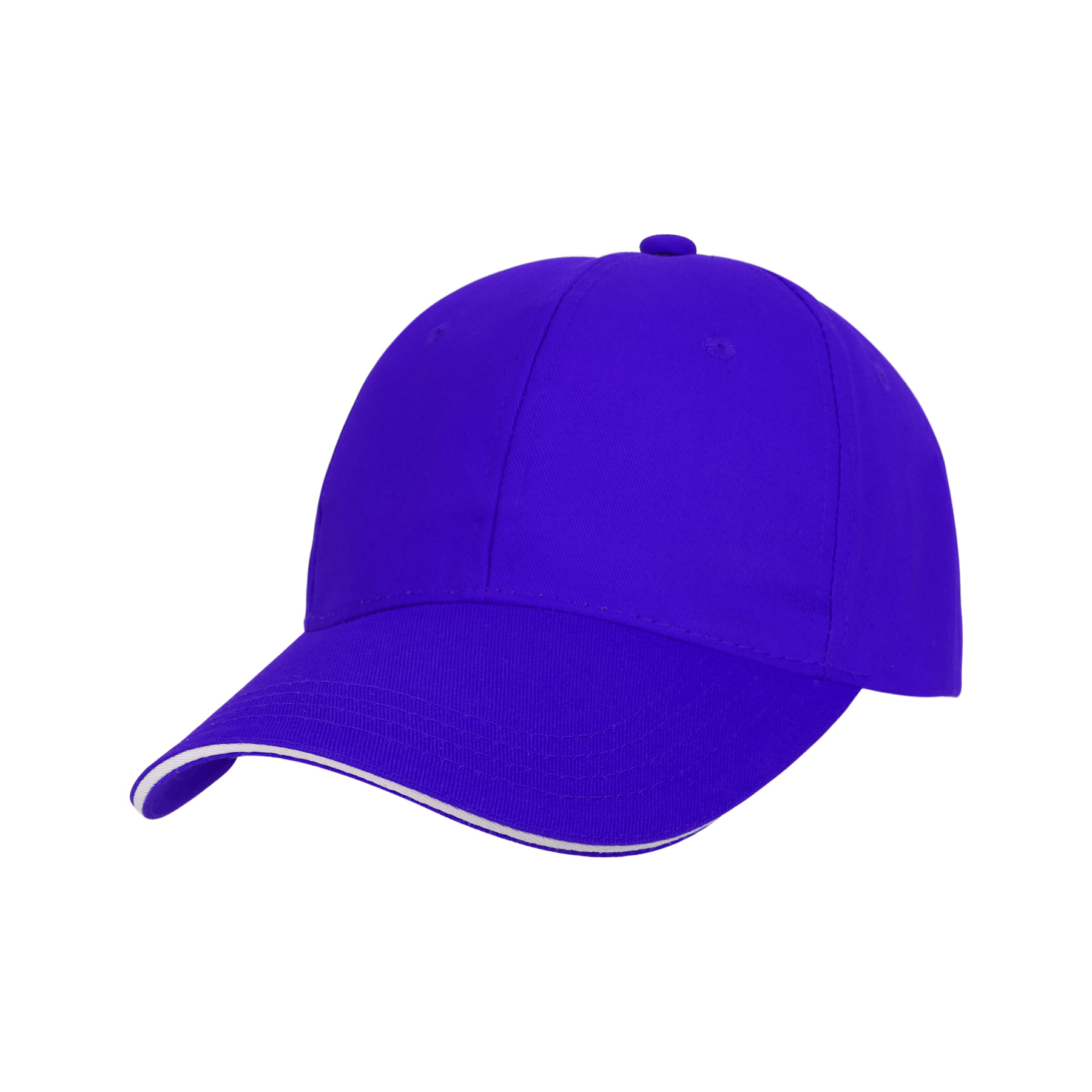 Structured Cotton Twill Sandwich Cap 13