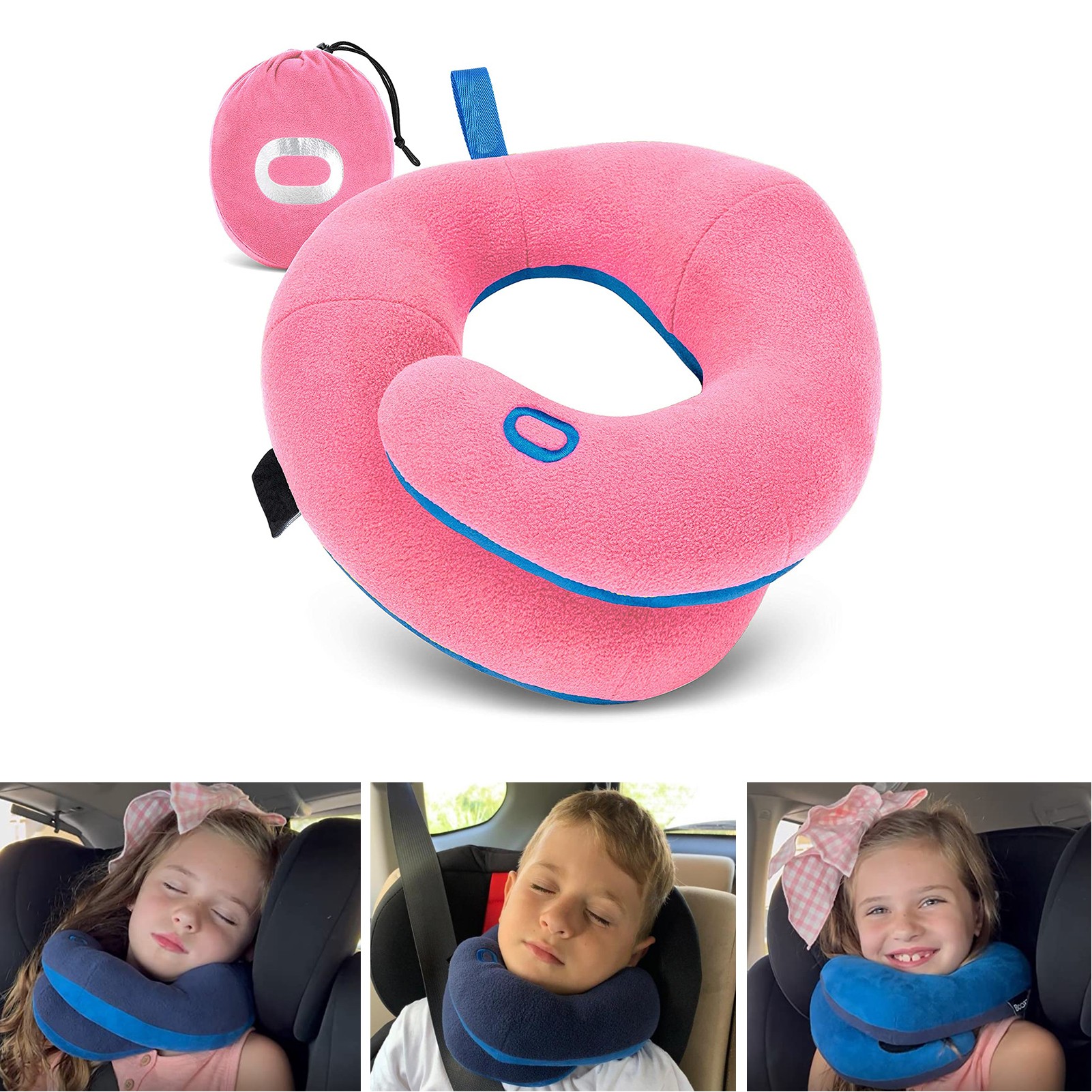 Kids Travel Neck Pillow for Traveling 3