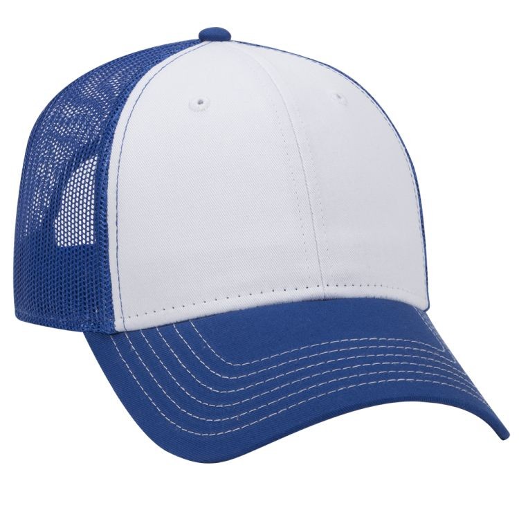OTTO CAP® 6 Panel Low Profile Mesh Back Trucker Hat 273