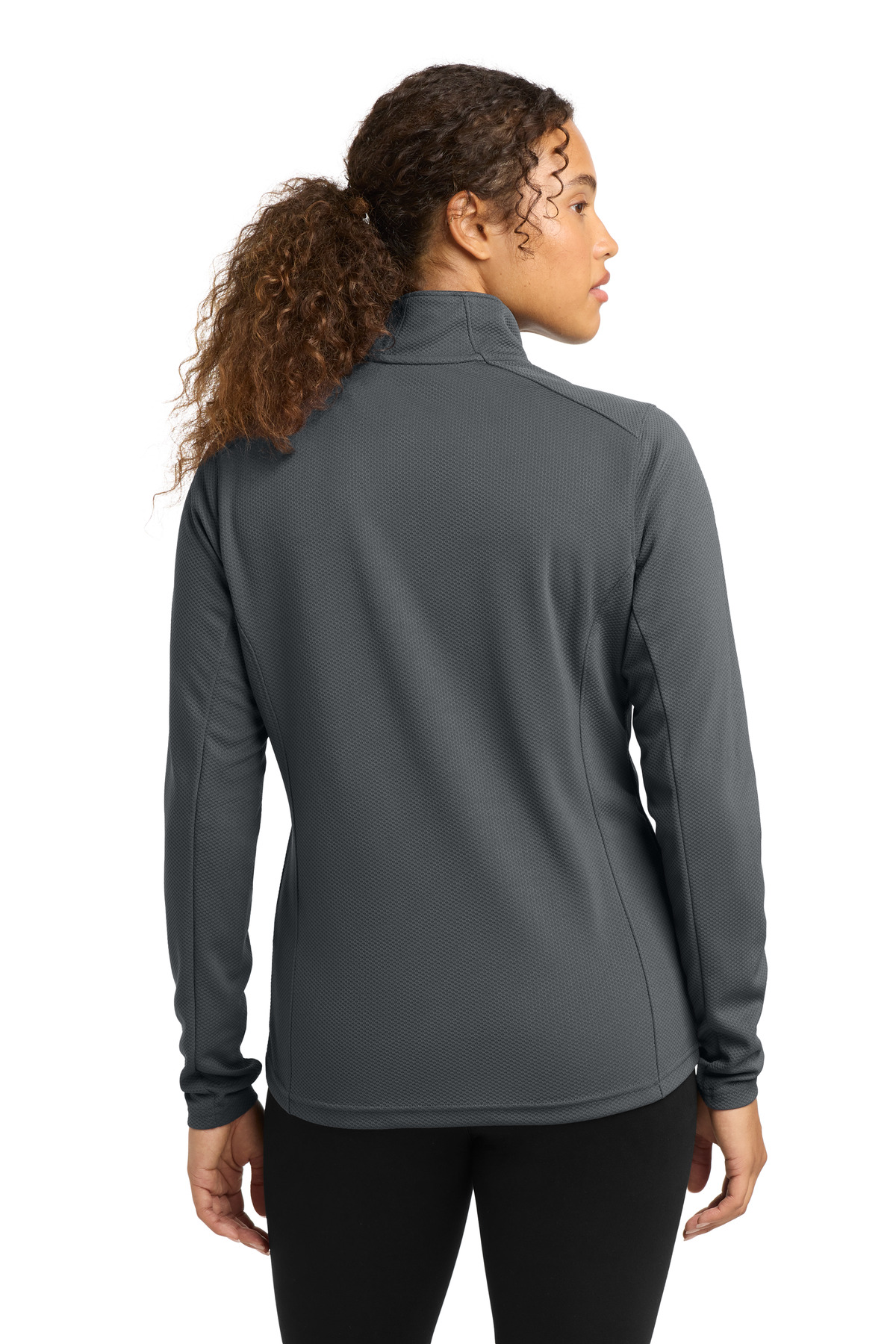 Sport-Tek Women's Sport-Wick Textured 1/4-Zip Pullover. LST860 22