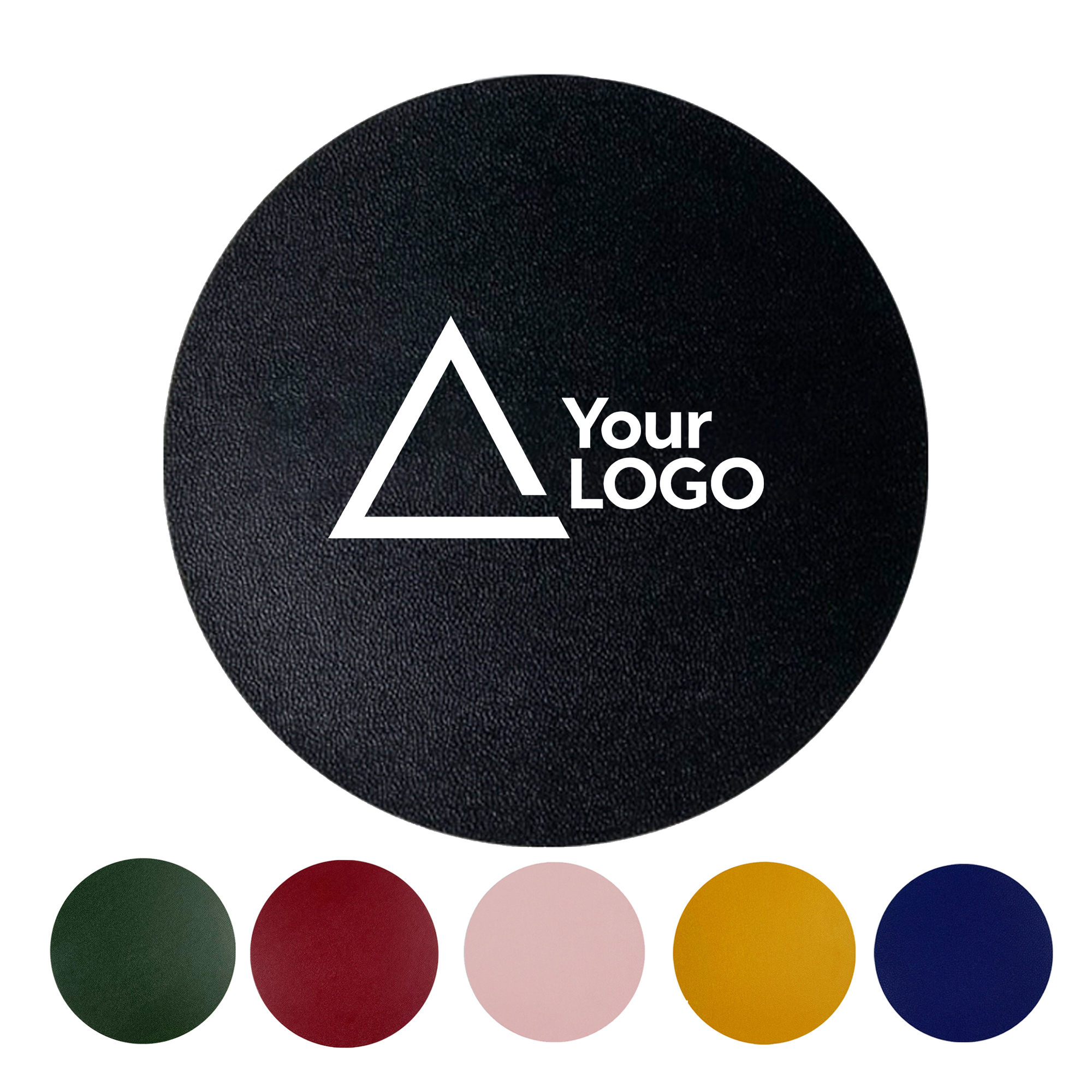 Custom Round Silicone Insulation Mats Coasters 5