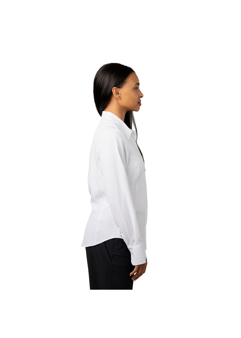 Storm Creek Women's Executive 4-Way Stretch Solid Button Up 8