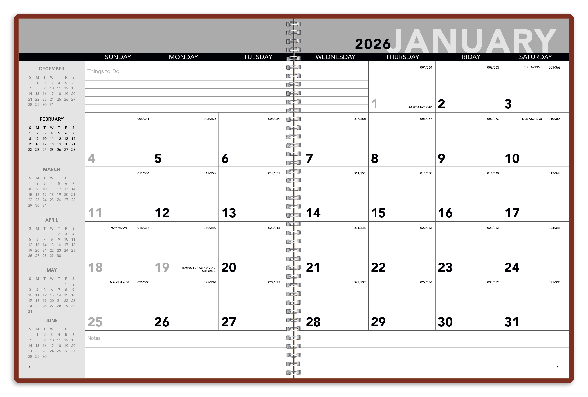 Triumph® Calendars Monthly Planner 60