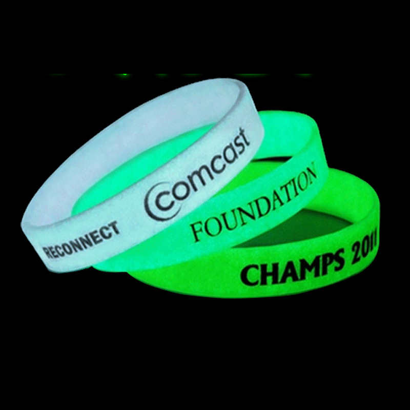 Custom Luminous Silicone Bracelet 5