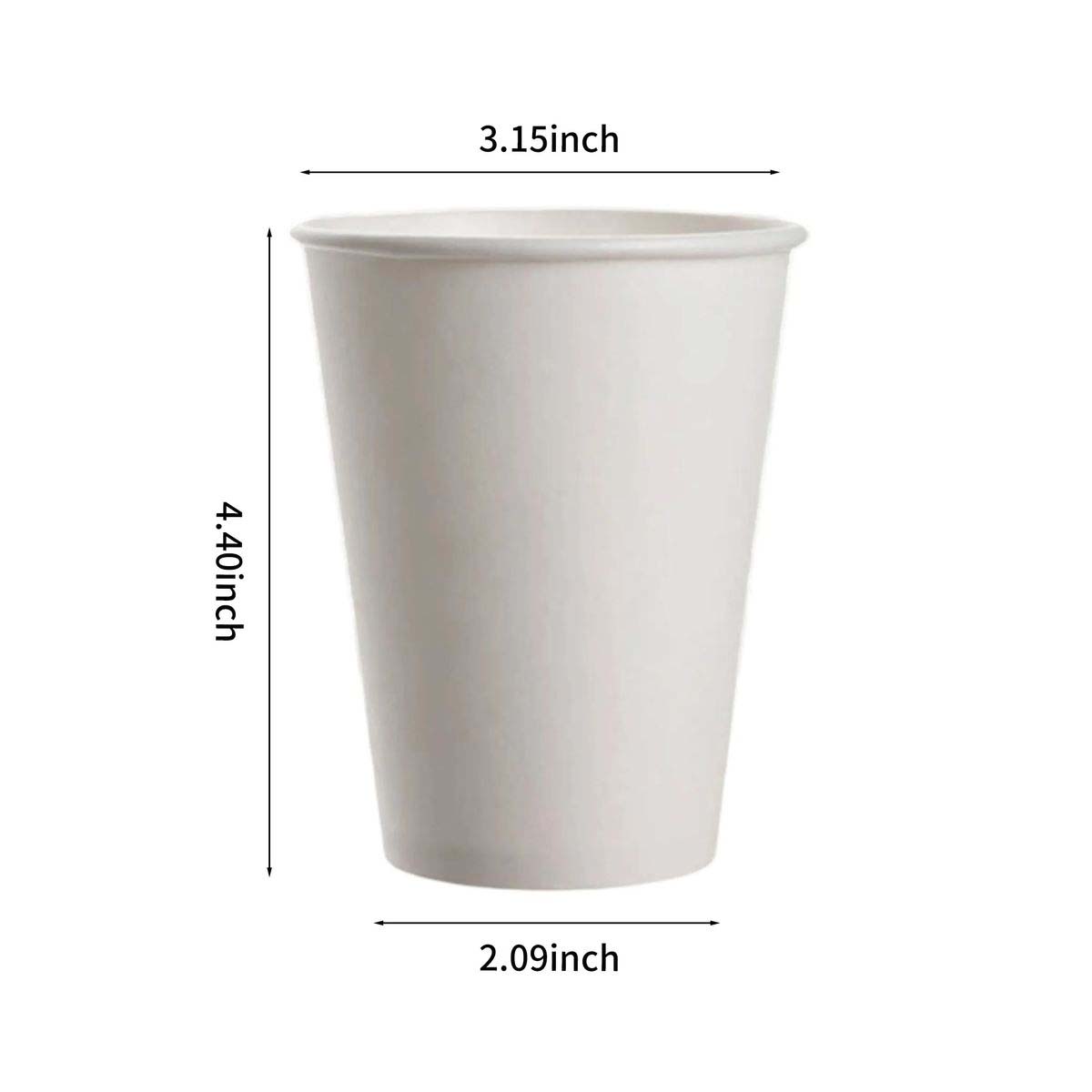 Durable Paper Hot Drink Cups with Poly Coating 2