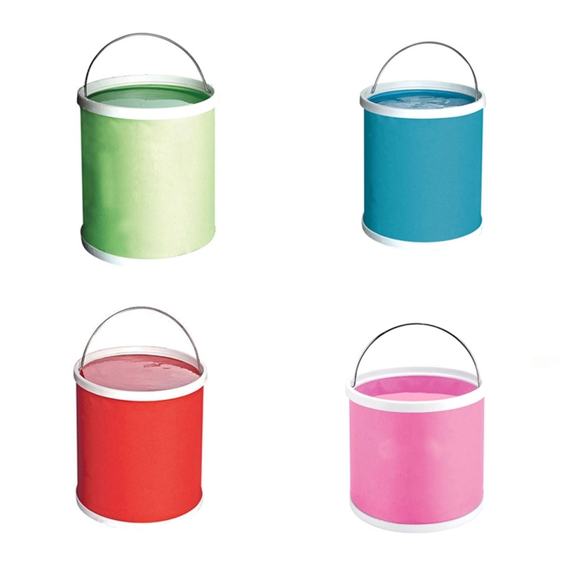 Portable Collapsible Outdoor Folded Water Bucket 3
