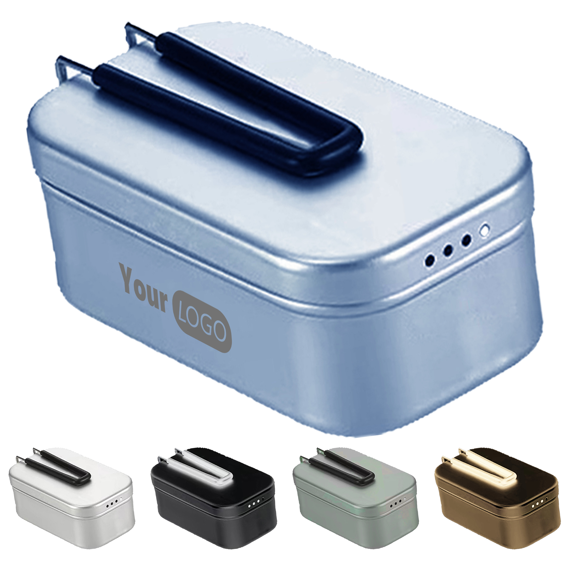 Aluminum Cooking And Filtering Artifact Lunch Box 2
