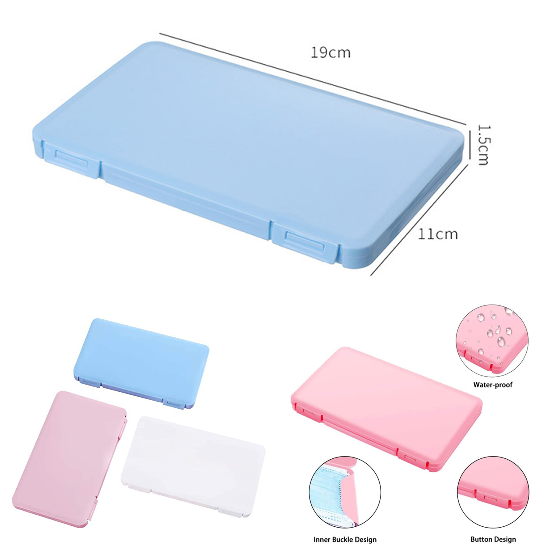 Portable Mask Container box 2