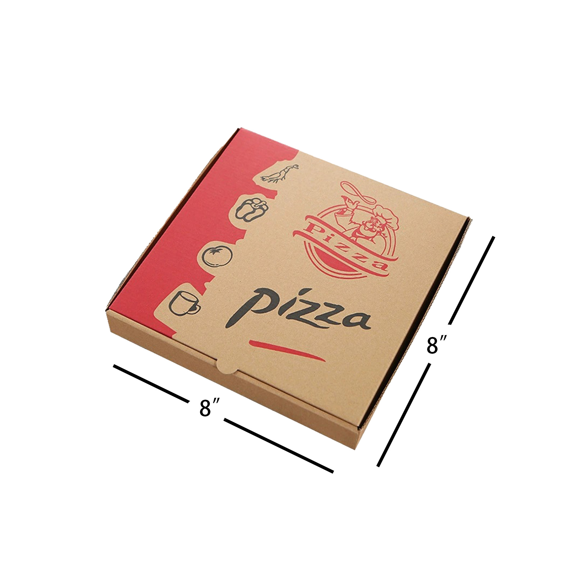 Kraft Corrugated Pizza Box 2