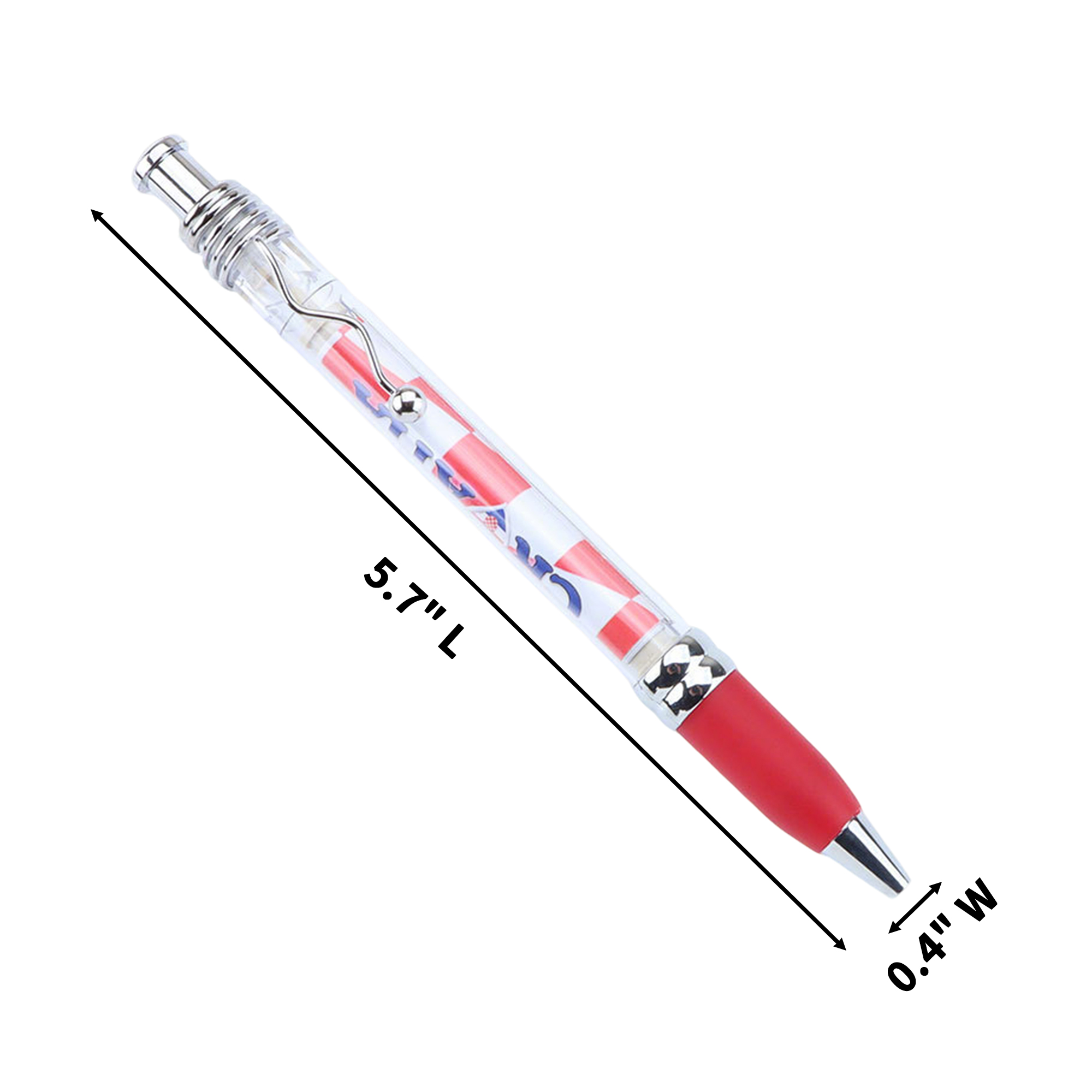 Push Button Pull Out Message Writing Tool 5.7" Length x 0.4" Width 5