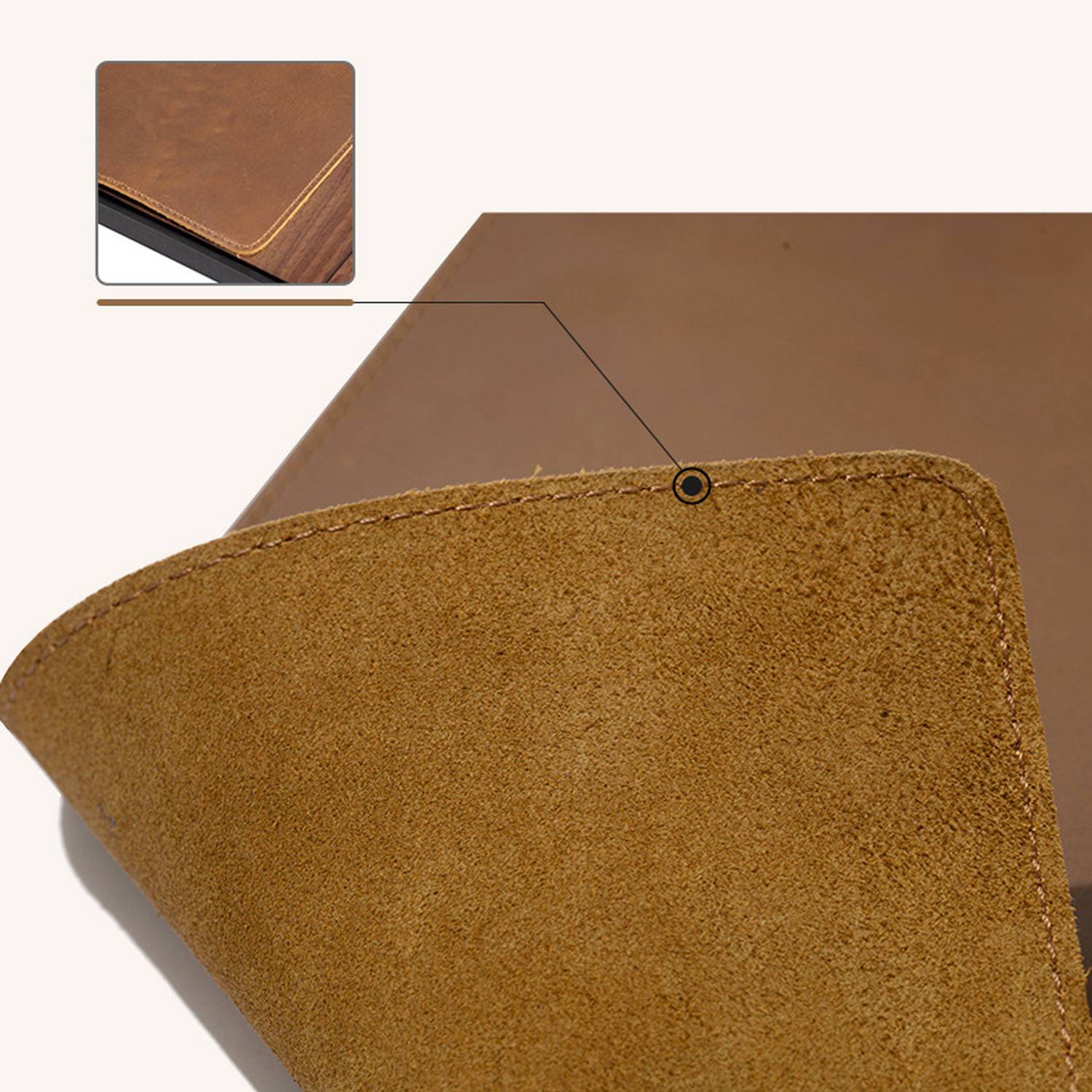 Non-Slip Leather Desk Mat 6