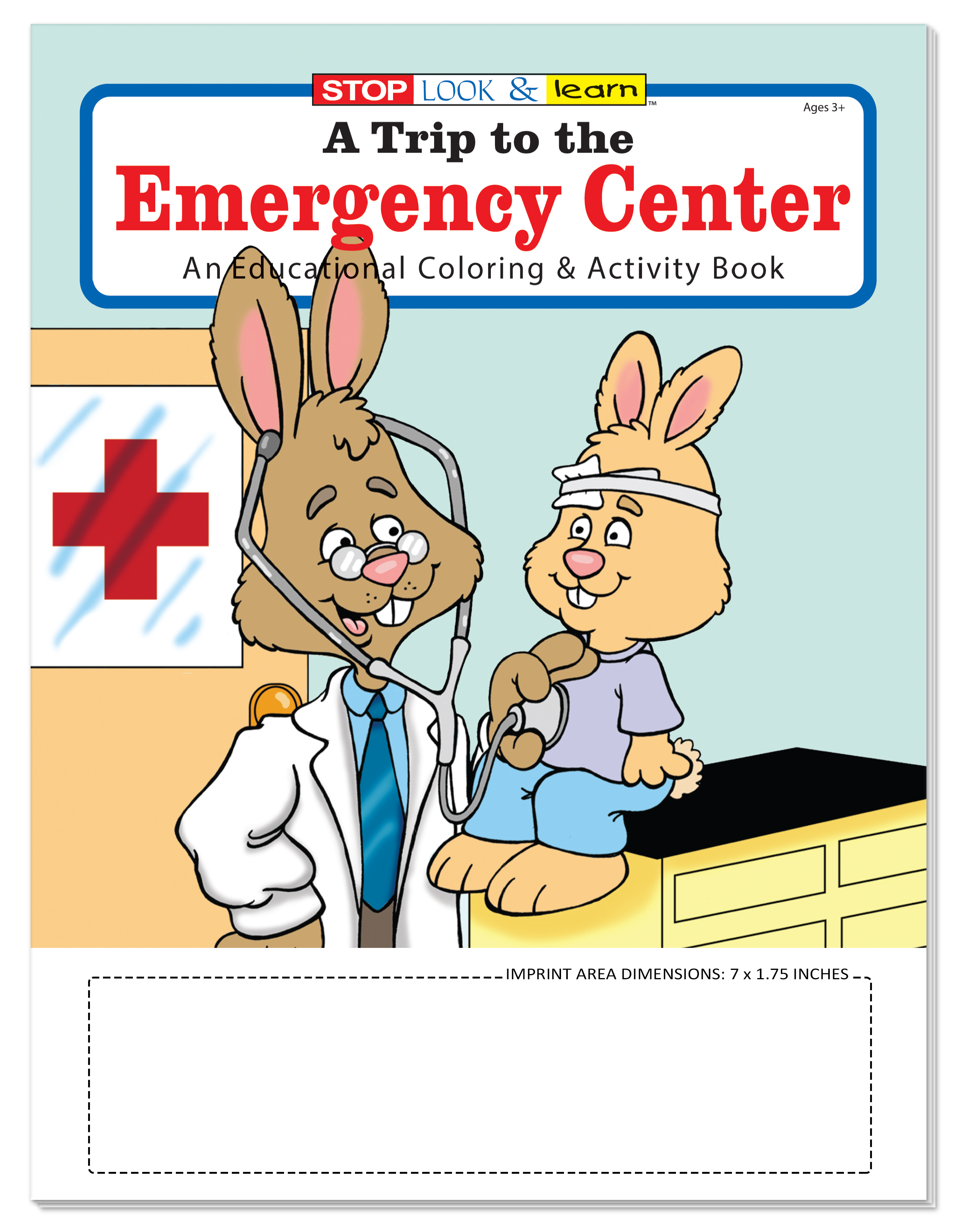 COLORING SET - A Trip to the Emergency Center Coloring Book Fun Pack 5