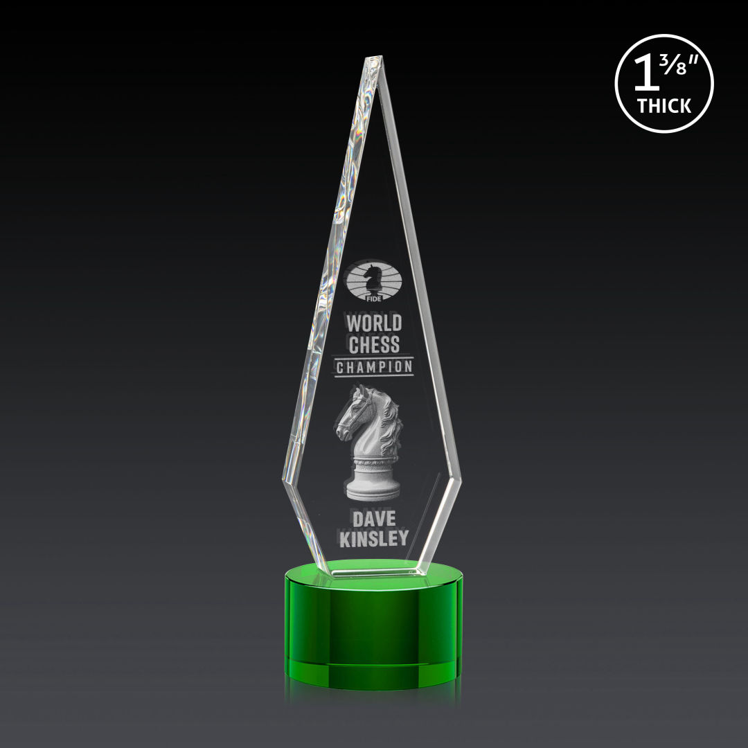 Springfield 3D Award on Marvel Base - Green