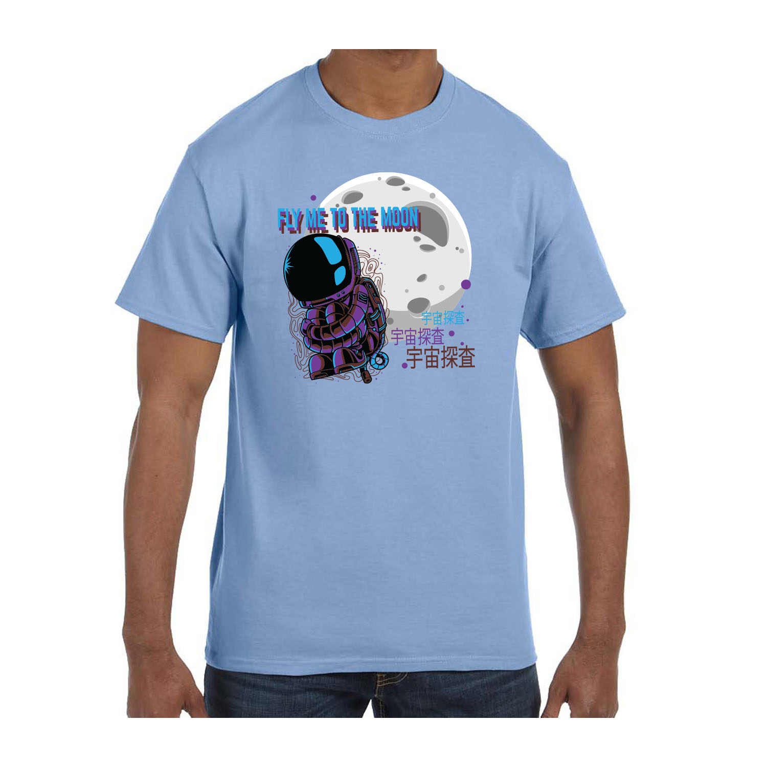 Gildan™ 5.3 oz Cotton Pre-Shrunk T-Shirt (Full Color Imprint) 30