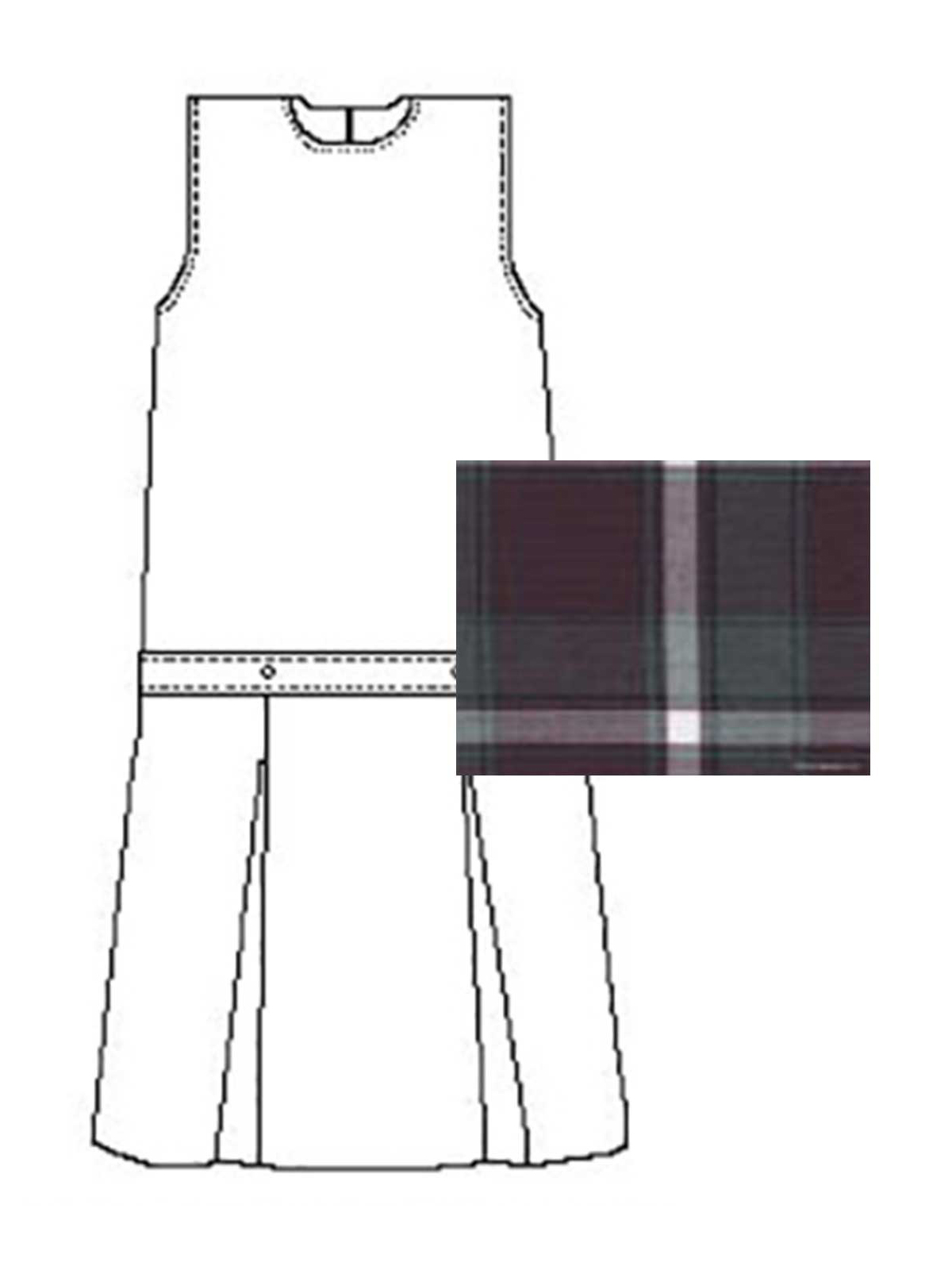 A+ Uniforms - Girls' Polyester Plaid Jumper 2