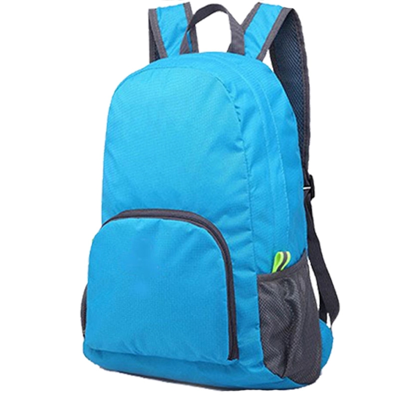 Waterproof fabric folding backpack with customized logo 2