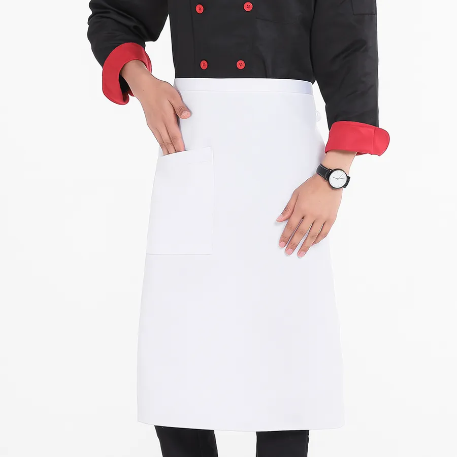 Long Mid-waist Polyester Apron 3