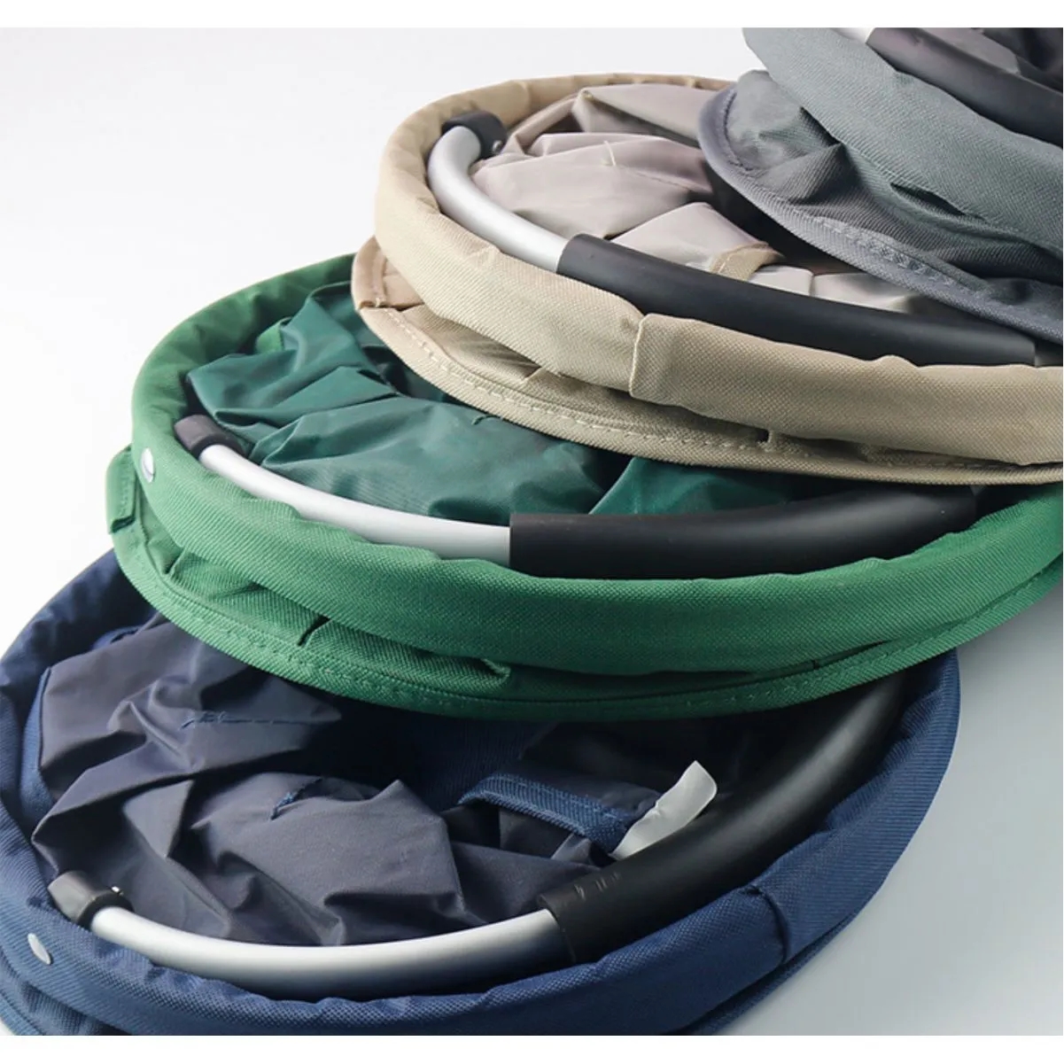 Collapsible Storage Caddy Multi-Use Organizer Tote Basket 6