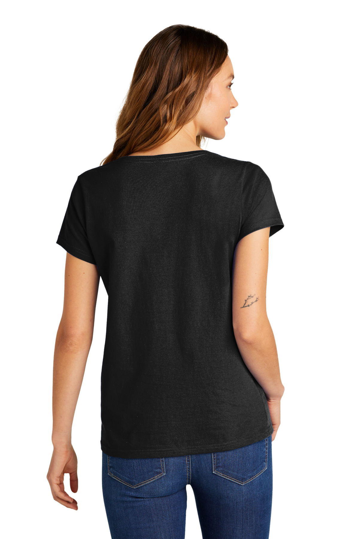District Women's The Concert Tee V-Neck DT5002 19