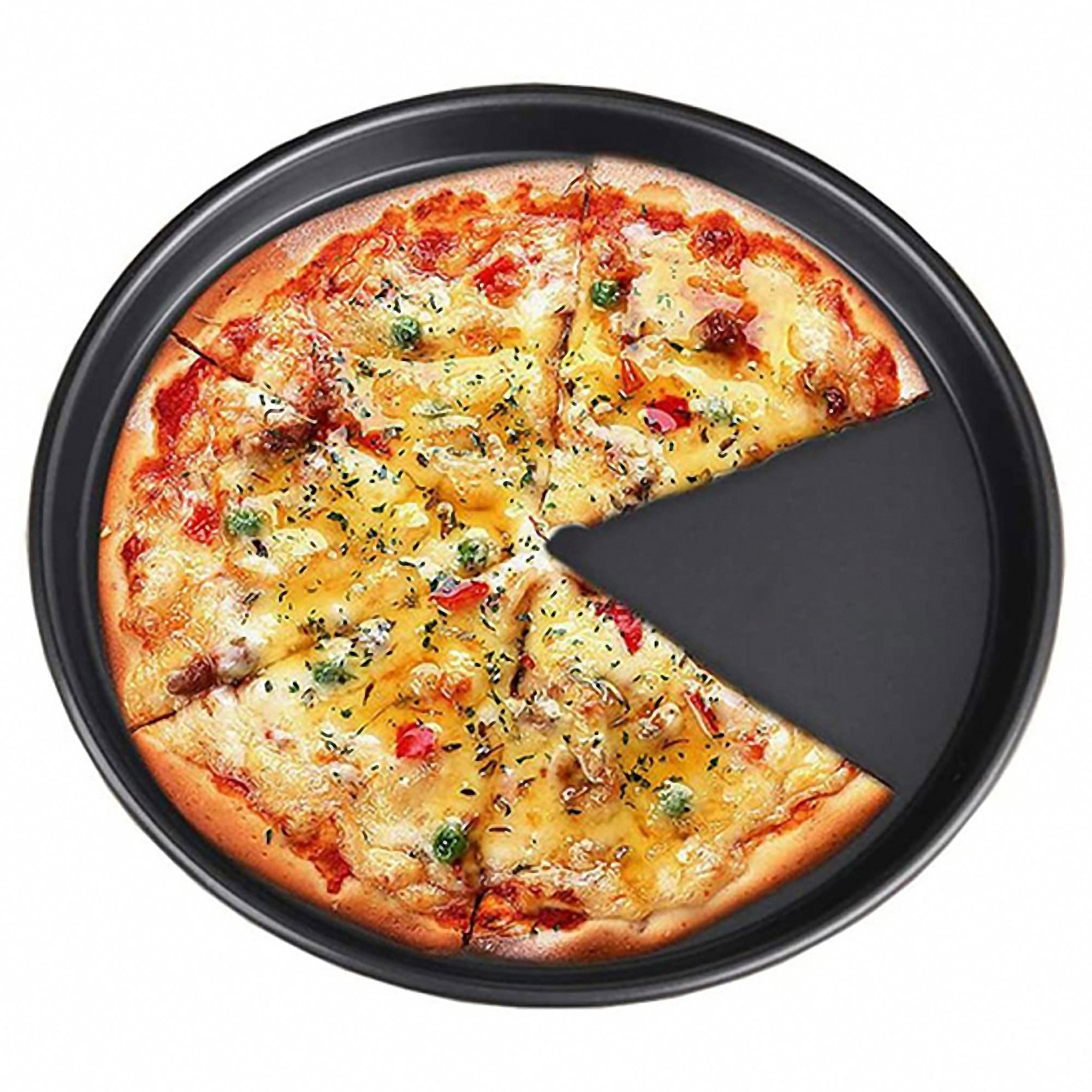 8" Stainless Steel Pizza Baking Pan 2