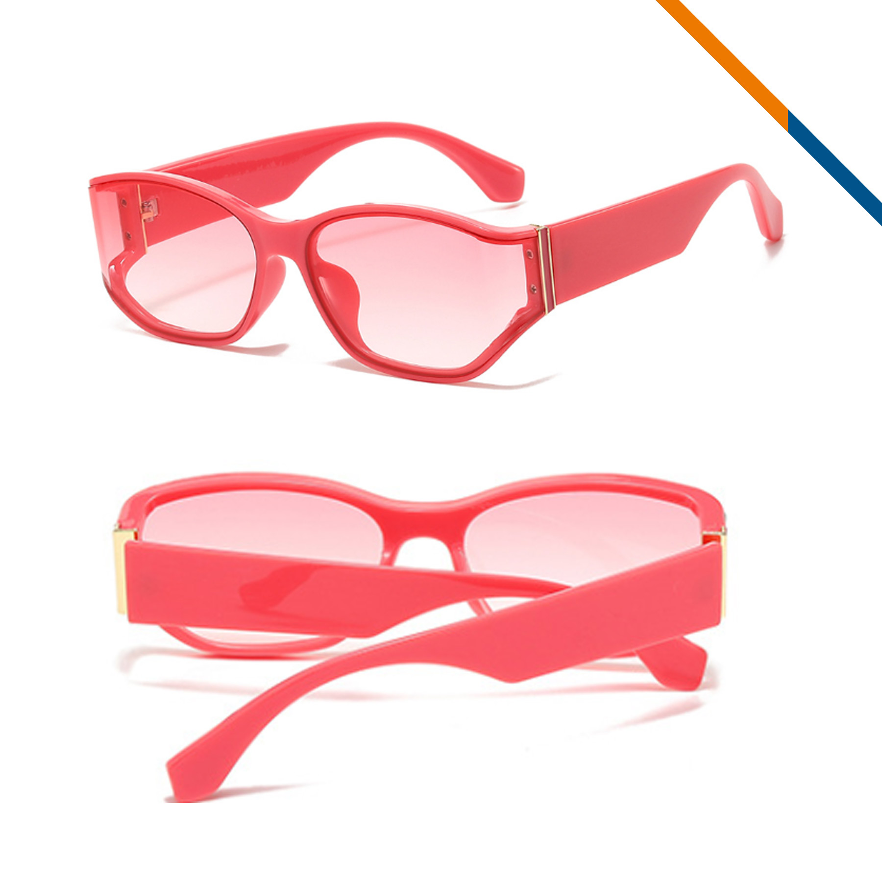 Belto Vintage Oval Sunglasses 4