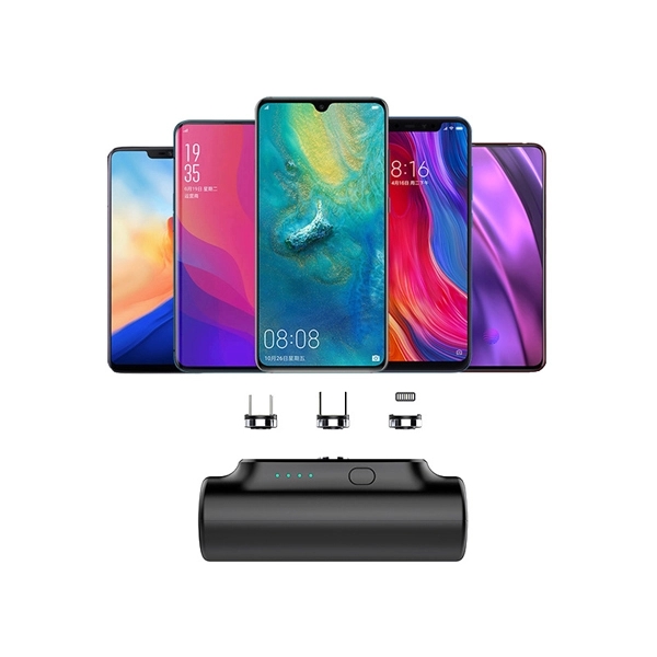 Mini 3000mAh Portable Magnet Power Bank for iPhone 4