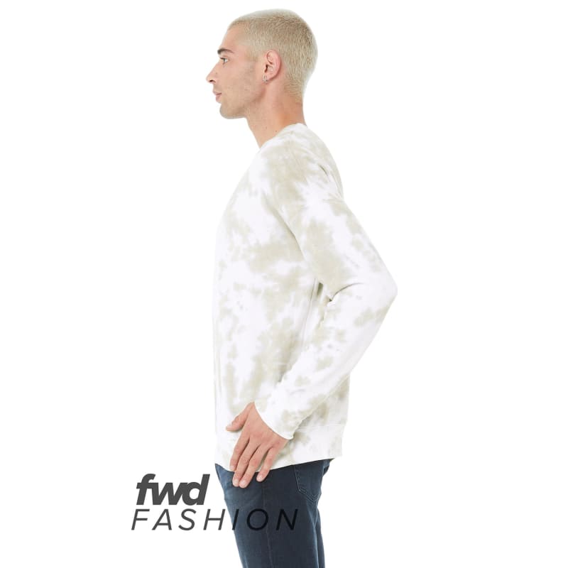 Bella + Canvas FWD Fashion Unisex Tie-Dye Pullover Sweatshirt 4