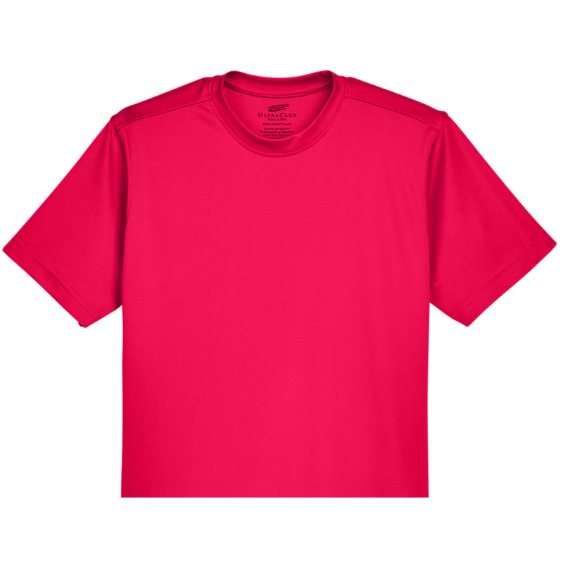 UltraClub Youth Cool & Dry Sport Performance Interlock T-Shirt 36