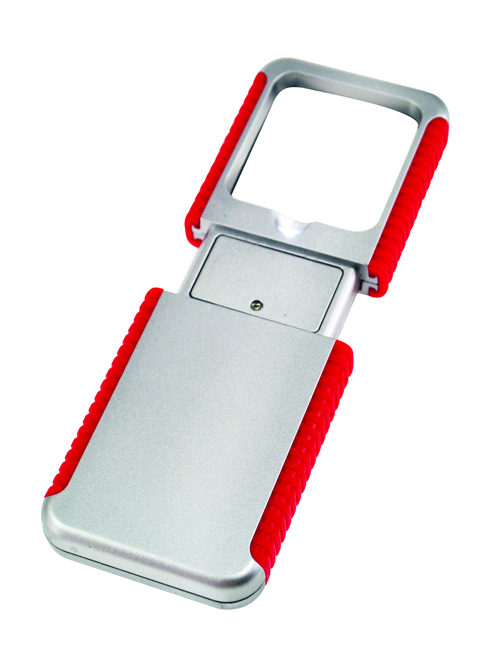 Slide-Out Magnifier with Light