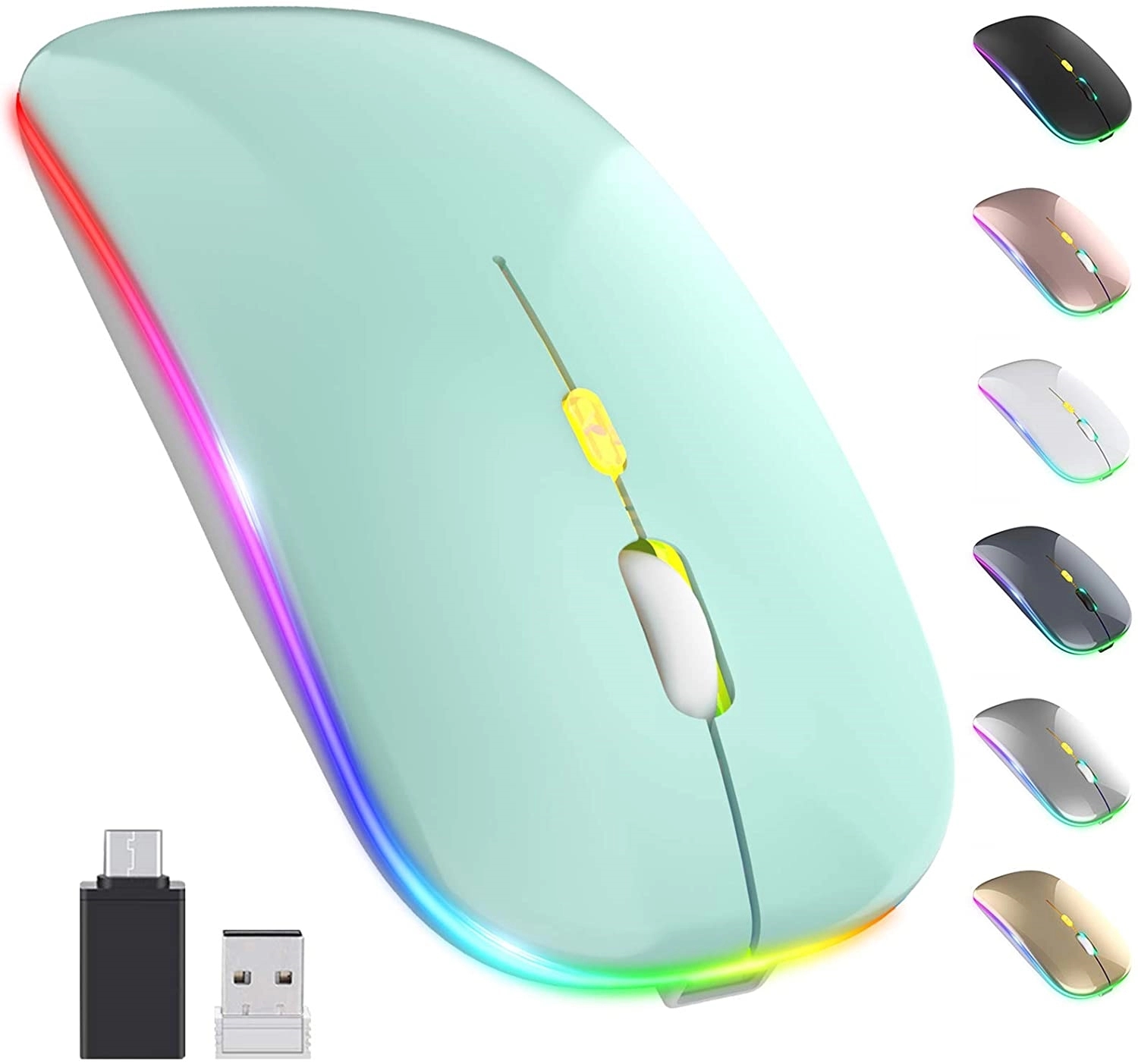 LED Wireless Mouse 3