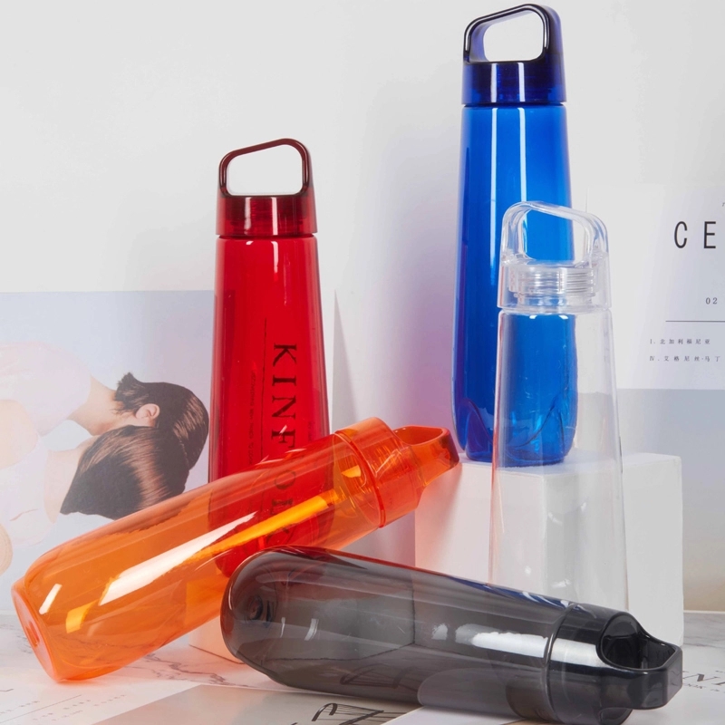 Custom Transparent Tritan Material Sports Bottle 2