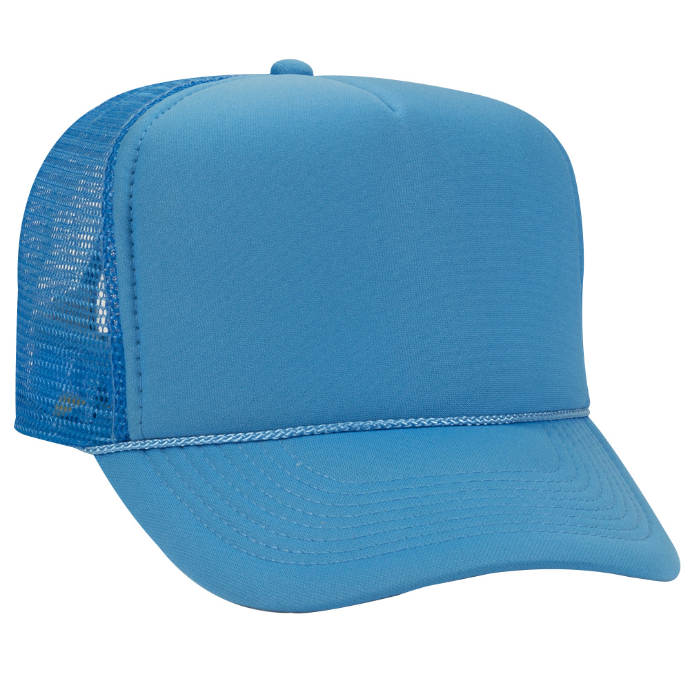 OTTO CAP® 5 Panel High Crown Mesh Back Trucker Hat 212