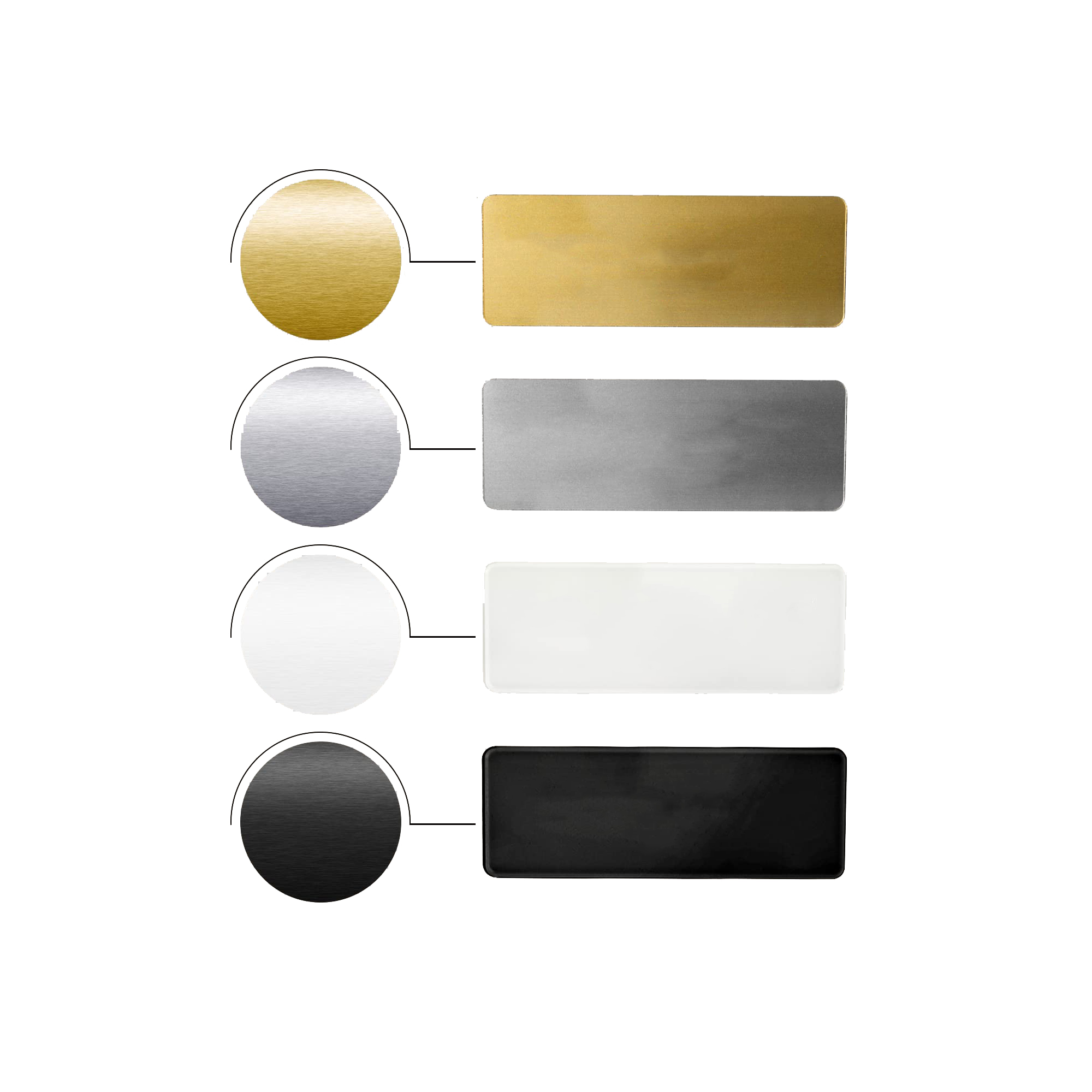Durable Metal Name Badge 3