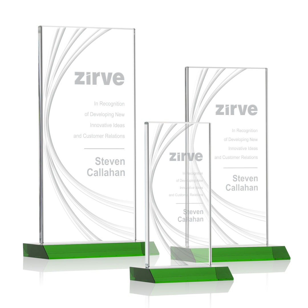 Hawkins Liquid Crystal™ Award - Green