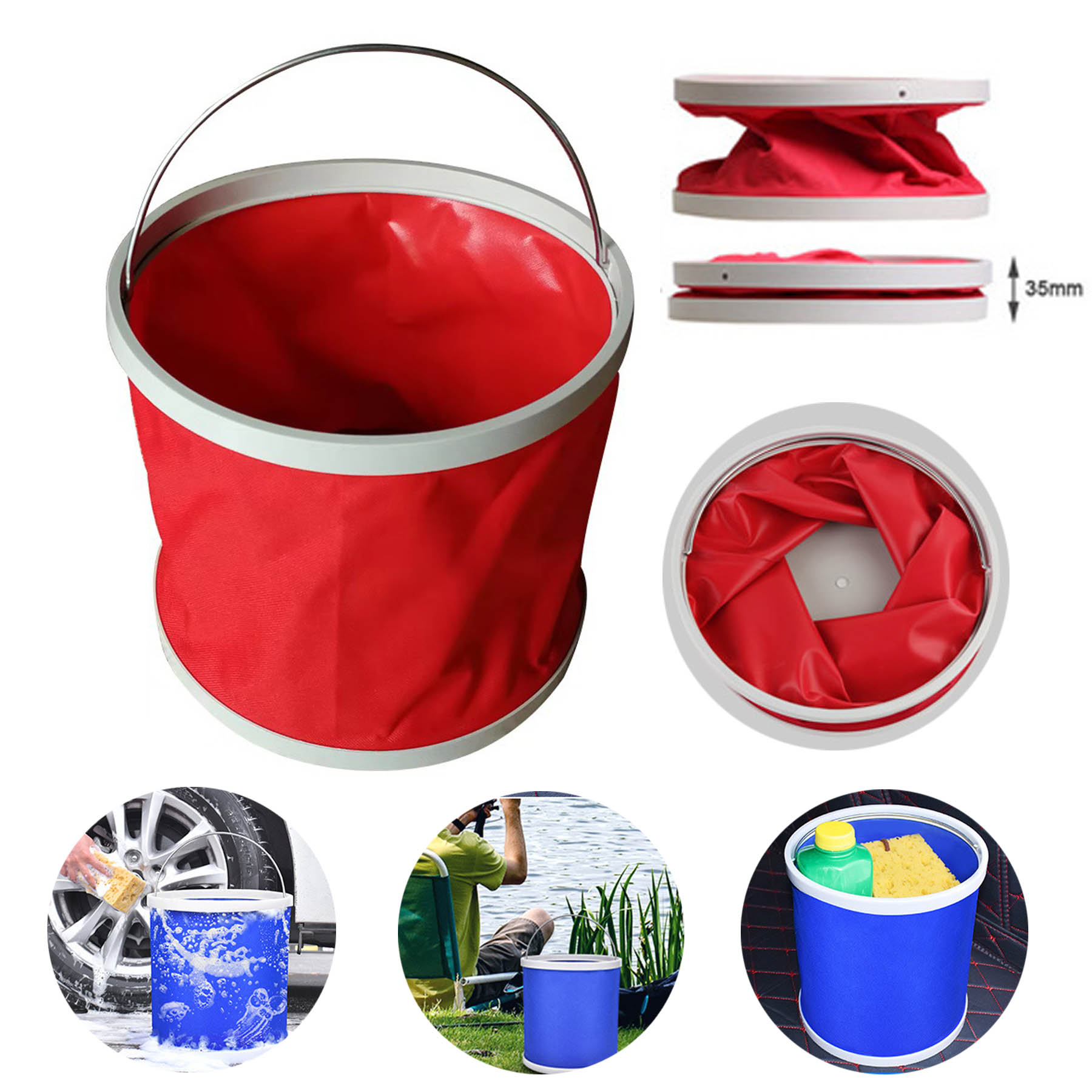 9L Foldable Bucket 2