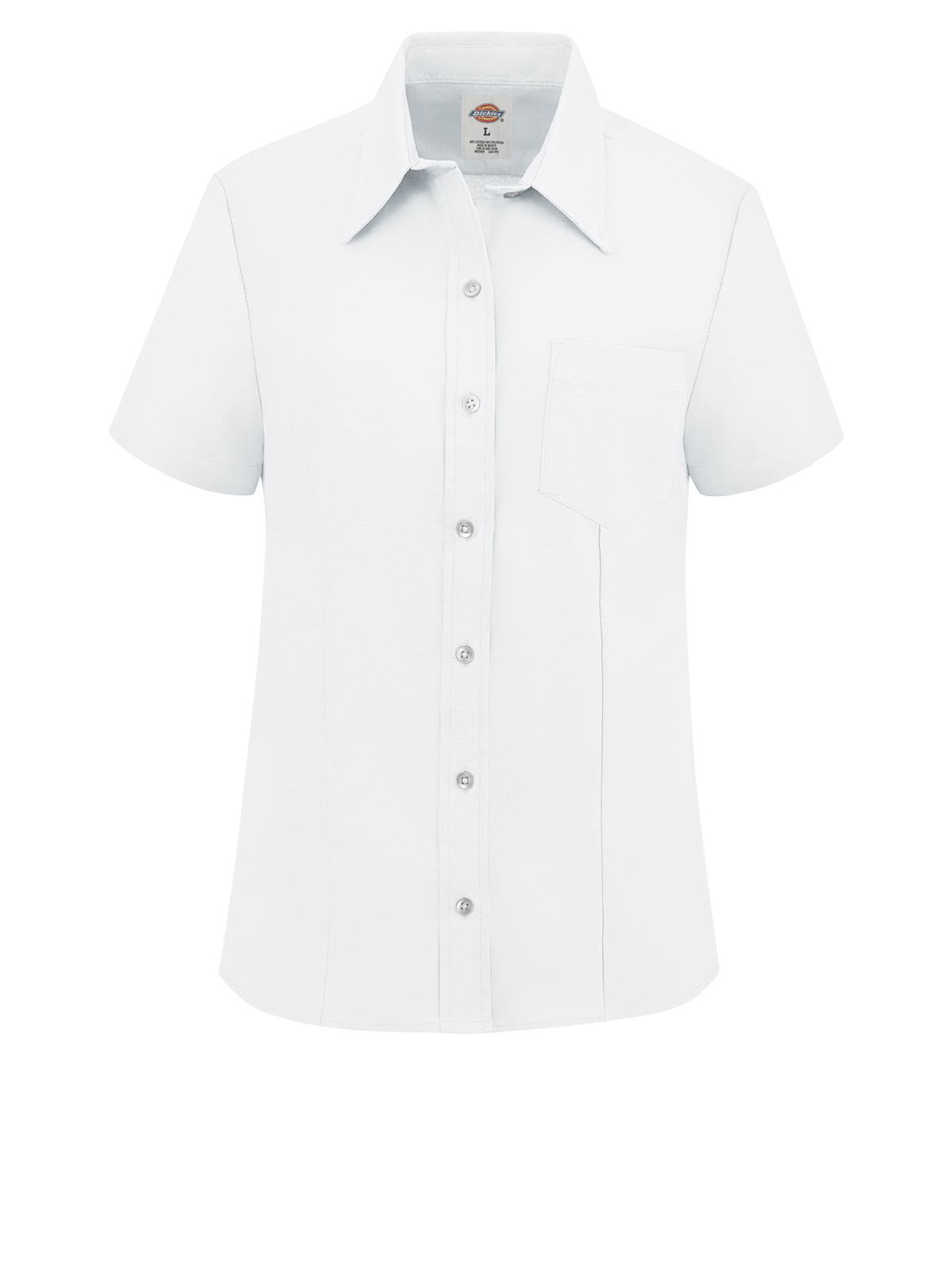 Dickies Shirts - Women's Short-Sleeve Stretch Oxford Shirt 3