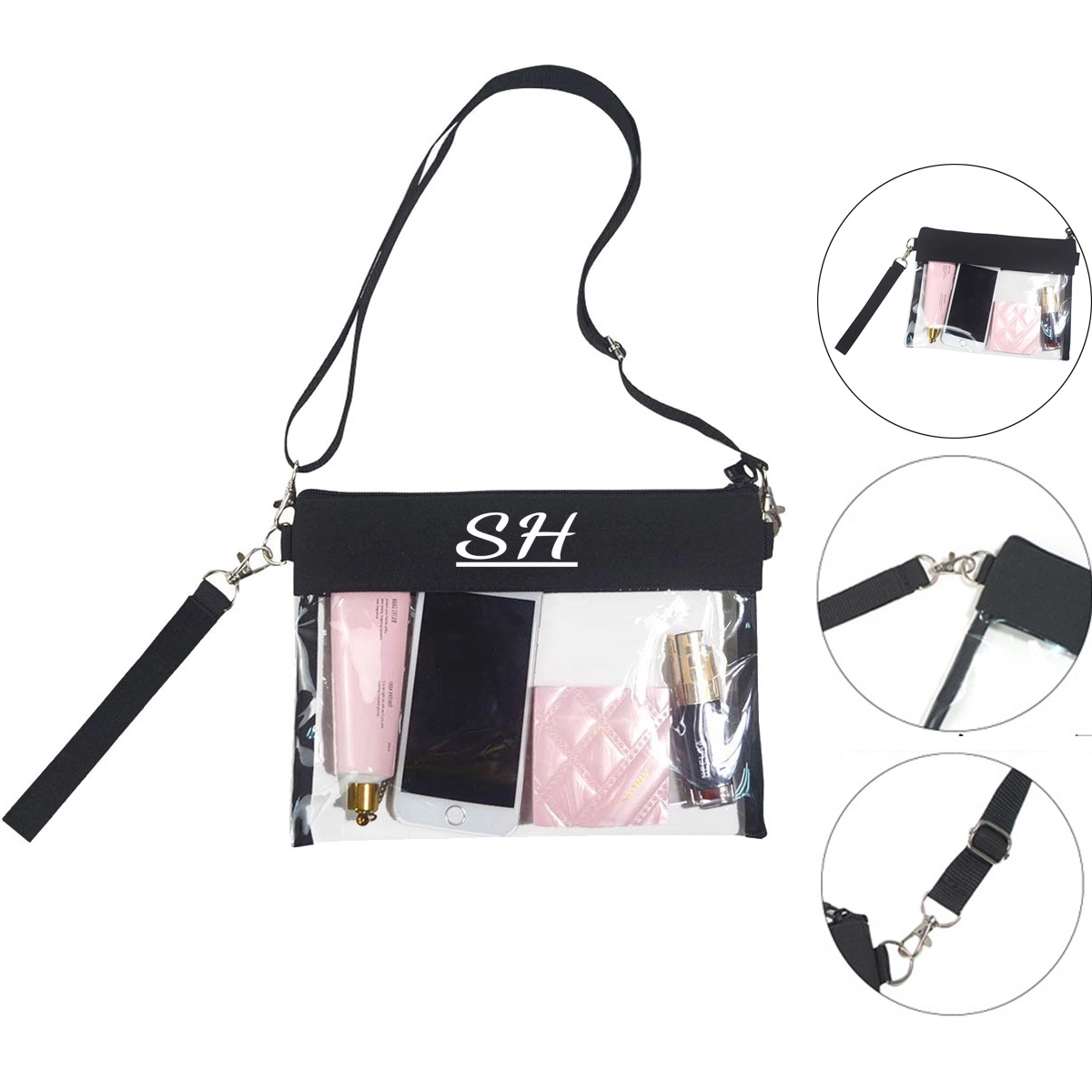 Clear Crossbody Purse Bag 2