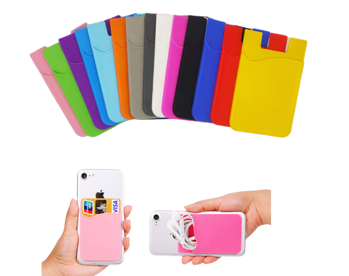 Silicone Phone Wallet/Card Holder 1
