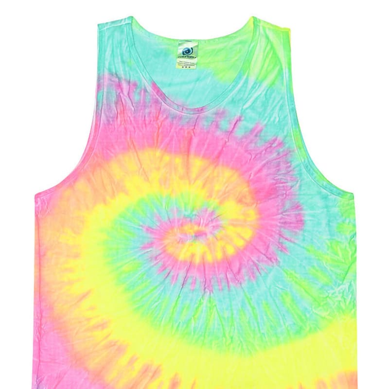 Tie-Dye Adult 5.4 Oz. 100% Cotton Tank Top 20