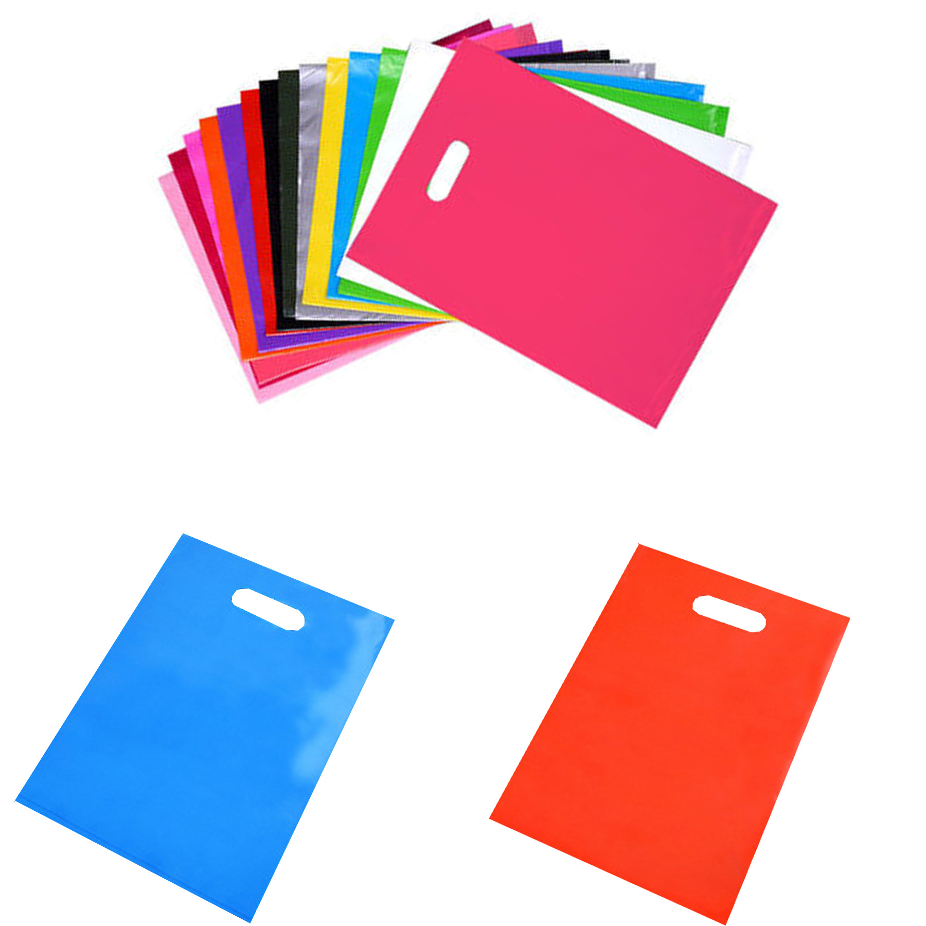 Die Cut PE Handle Shopping Bag 2