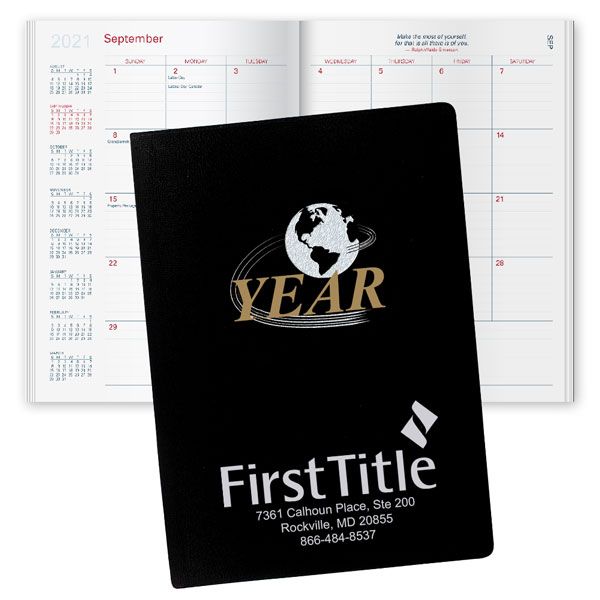 GENESIS CLASSIC MONTHLY DESK PLANNER 7X10 4