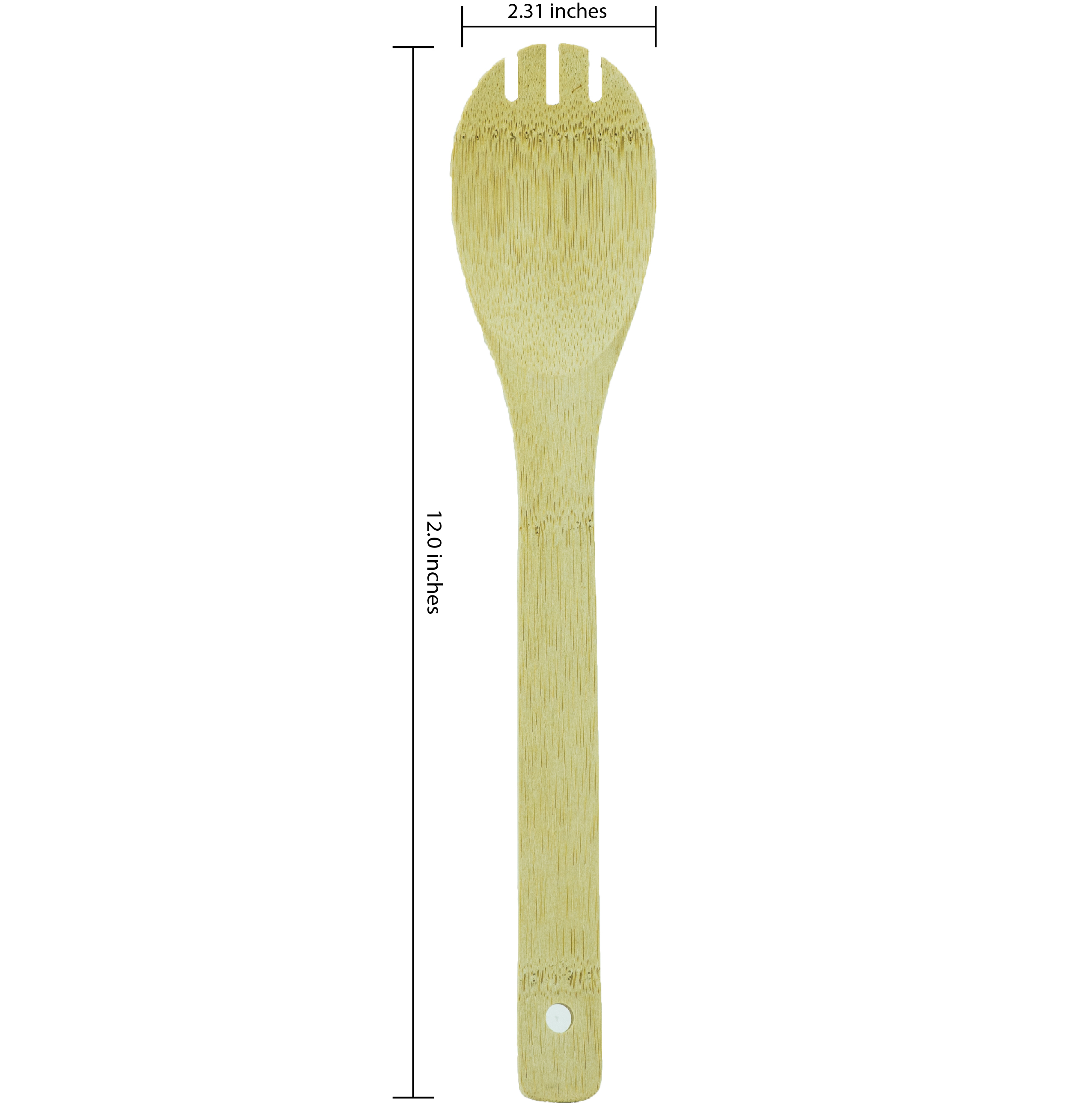 Oceanside 12" Bamboo Slotted Spoon 3