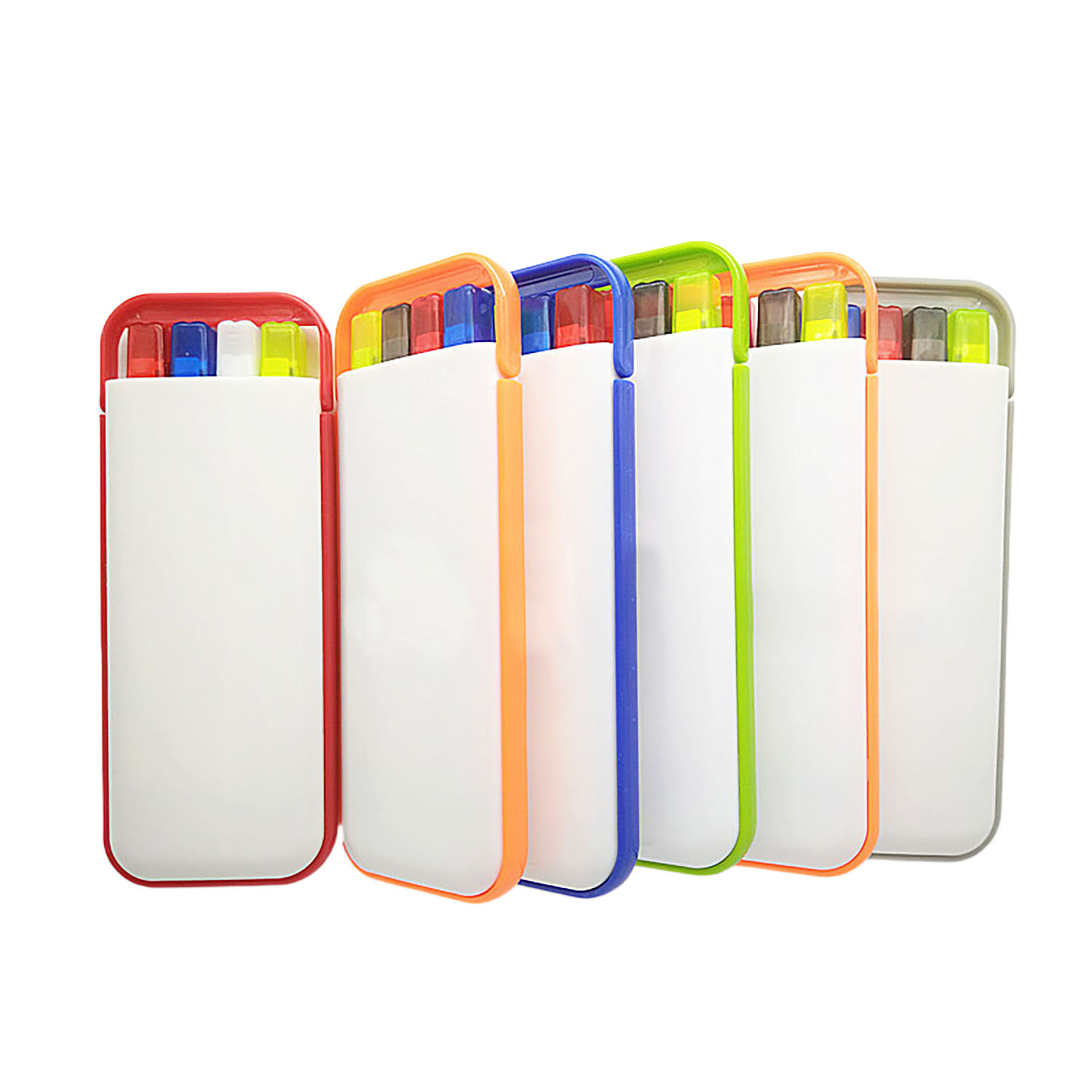 Ballpoint Pen Highlighter Pencil Combination Set 8