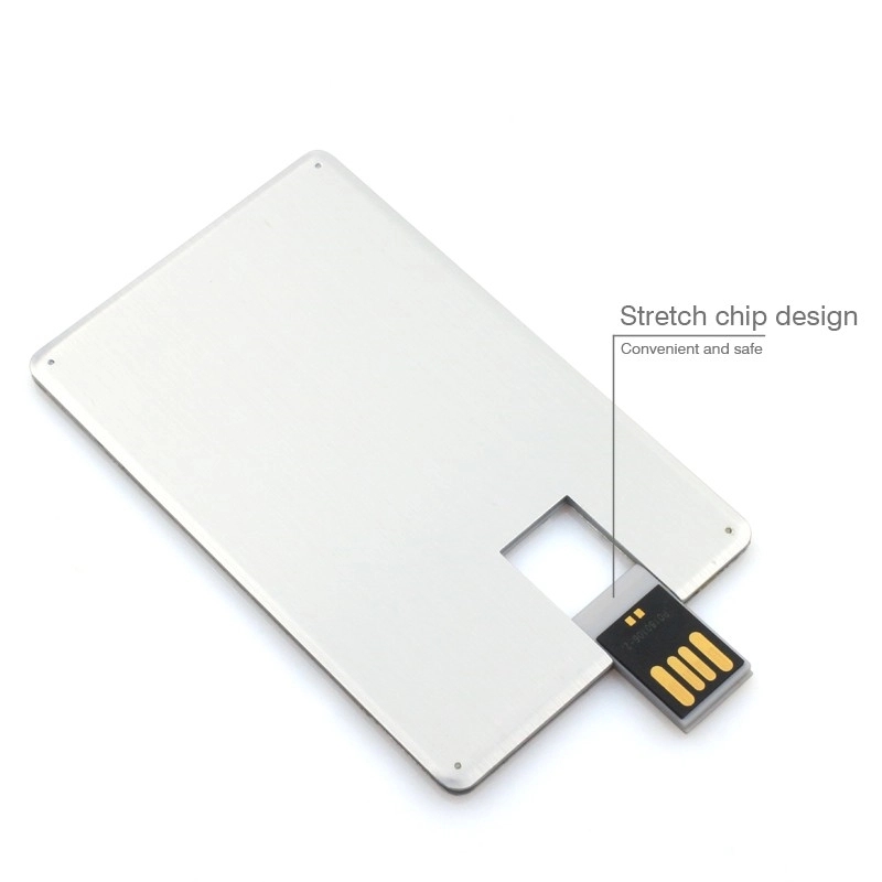 Aluminum Credit Card USB Flash Drive 3