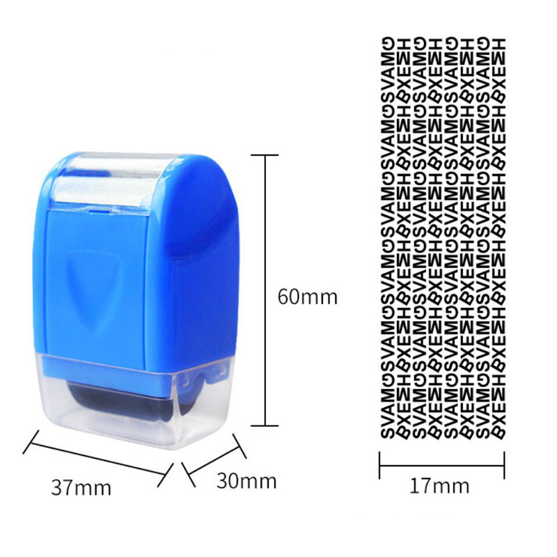 Identity Theft Protection Roller Stamp 4