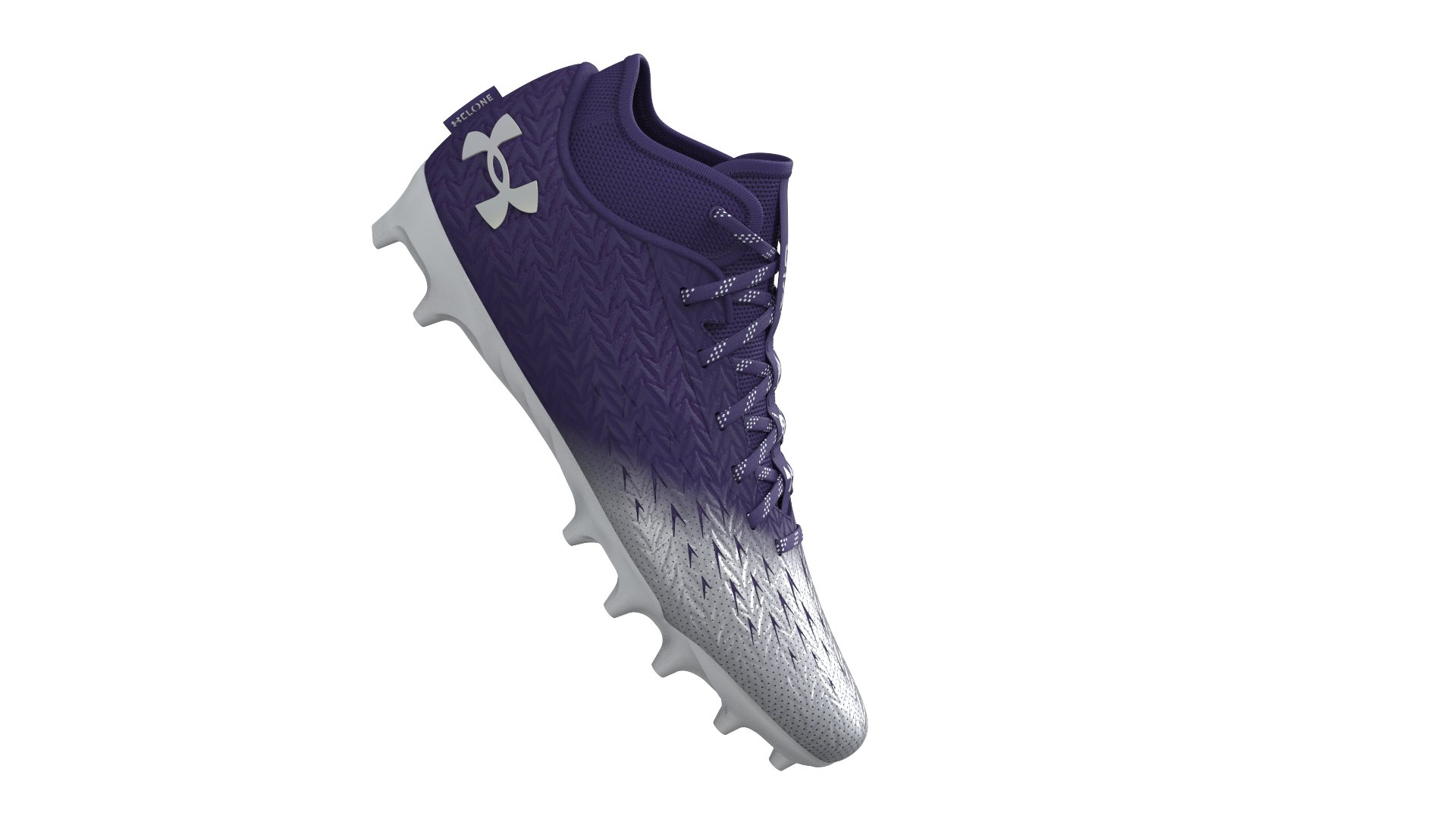 UA Spotlight 4 MC Men's Football Cleats, custom athletic wear with logo imprint 6