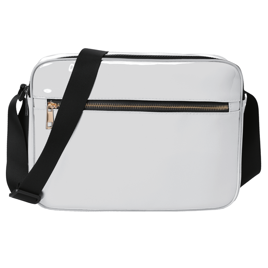 Patent Pleather Retro Shoulder Bag 6.5L