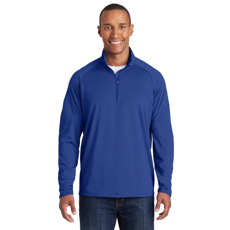 Sport-Tek Tall Sport-Wick Stretch 1/4-Zip Pullover. 31