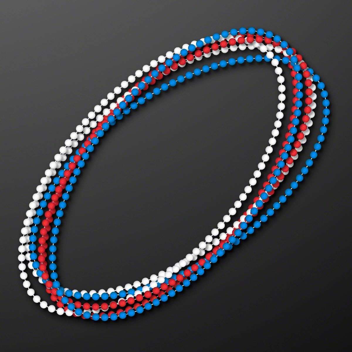 7MM 33" Round Beaded Necklaces 30