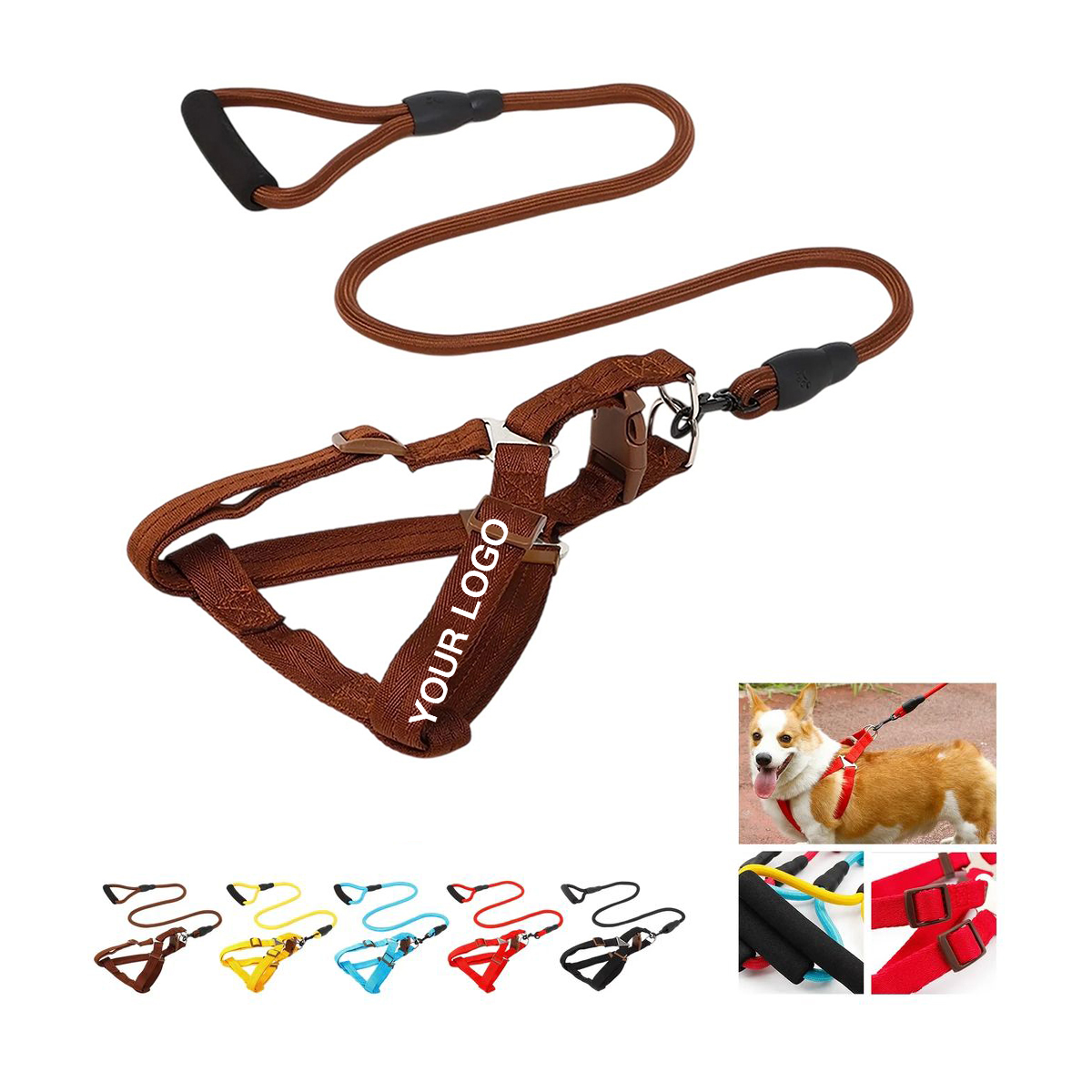 Nylon Reflective Safety Pet Leash 2